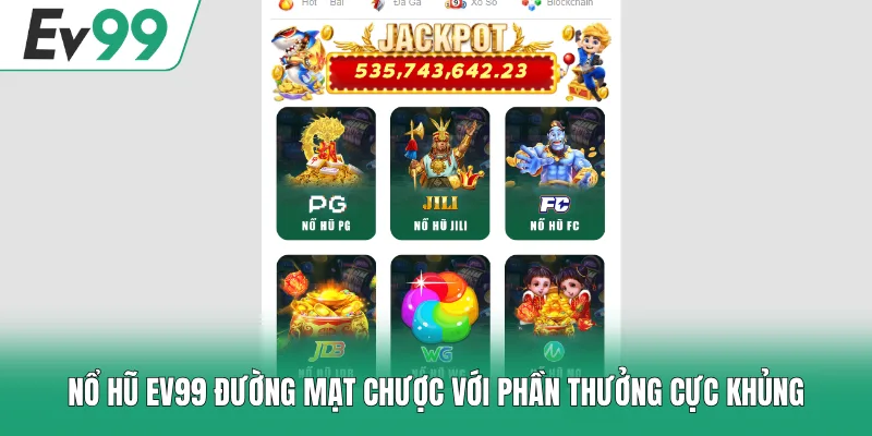 Nổ hũ EV99 Đường Mạt Chược với phần thưởng cực khủng